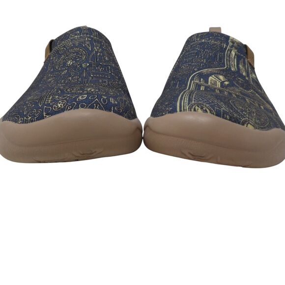 UIN Wine Not? France French Painted Lightweight Walking Travel Loafers Shoes main image 12